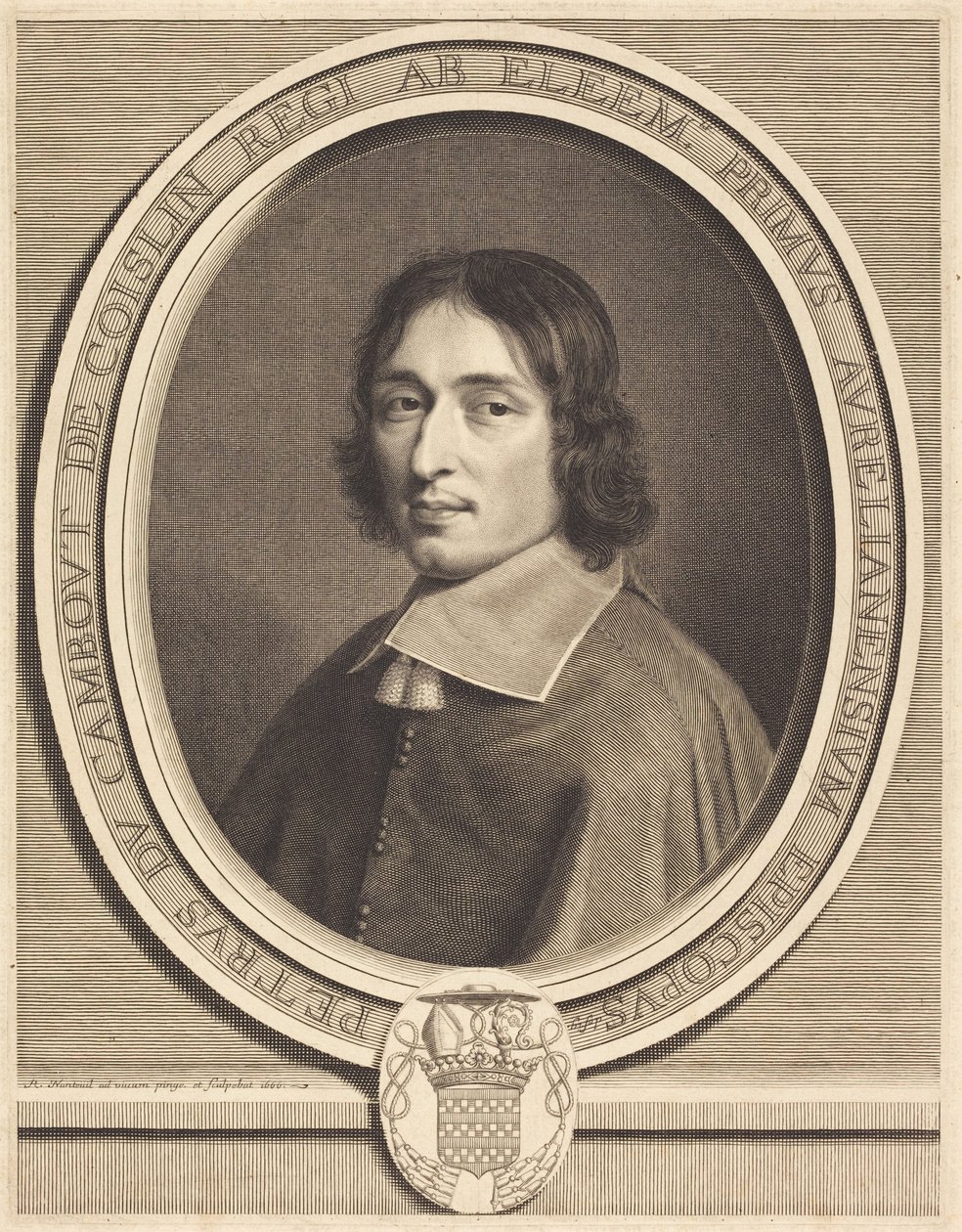 Cardinal de Coislin by Robert Nanteuil