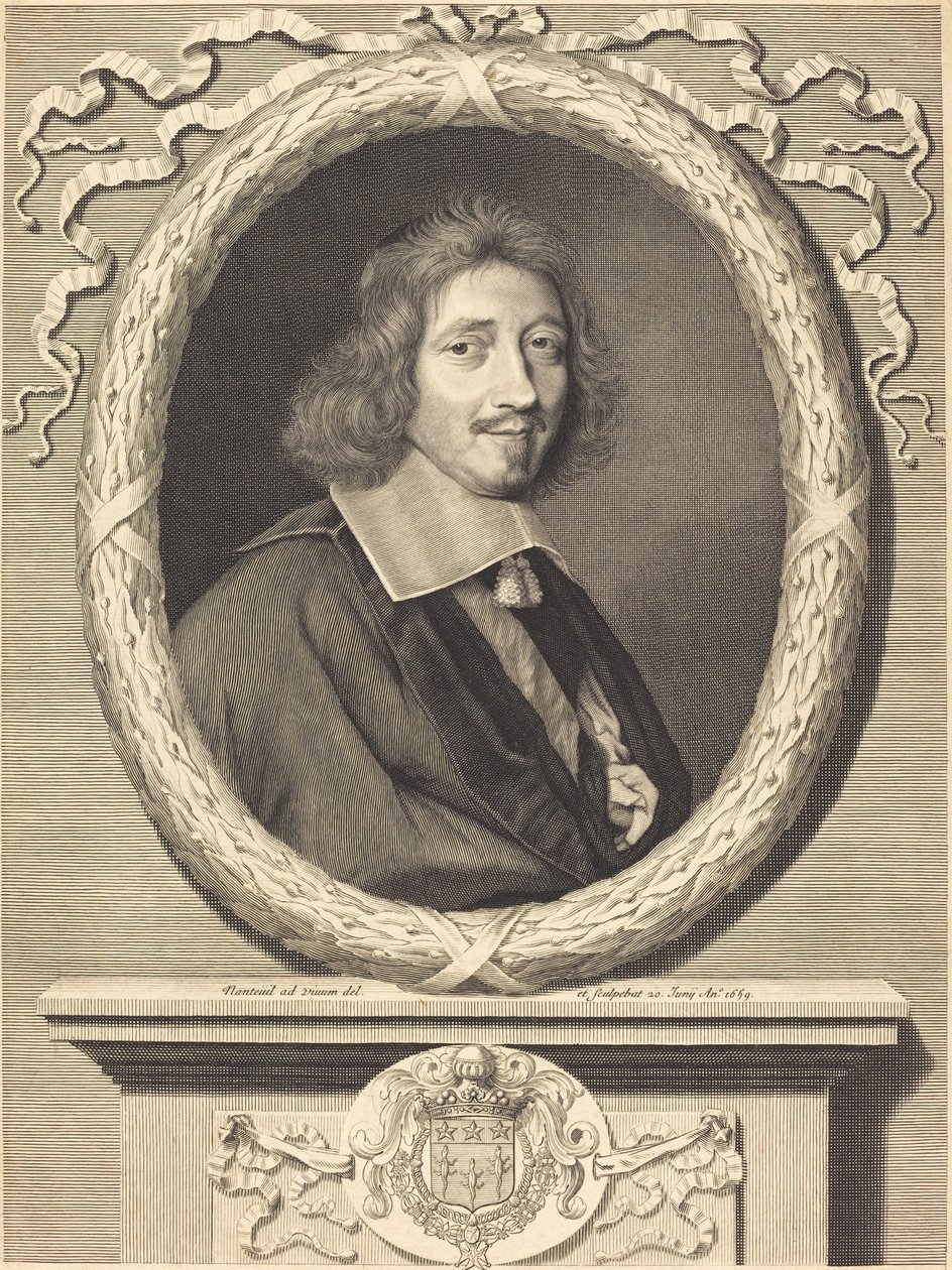 Chancellor Michel Le Tellier by Robert Nanteuil
