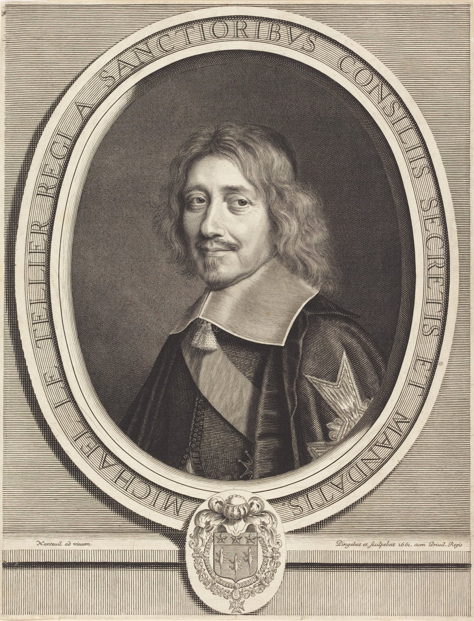Chancellor Michel Le Tellier by Robert Nanteuil