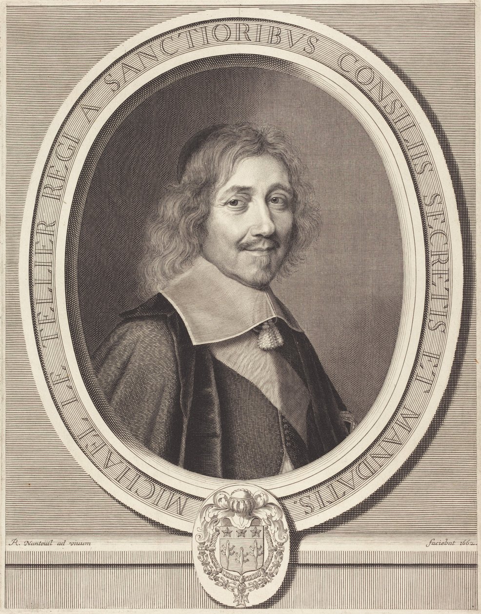 Chancellor Michel Le Tellier by Robert Nanteuil