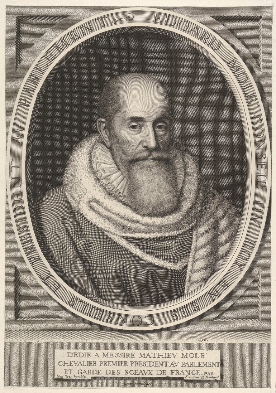 Edouard Molé by Robert Nanteuil