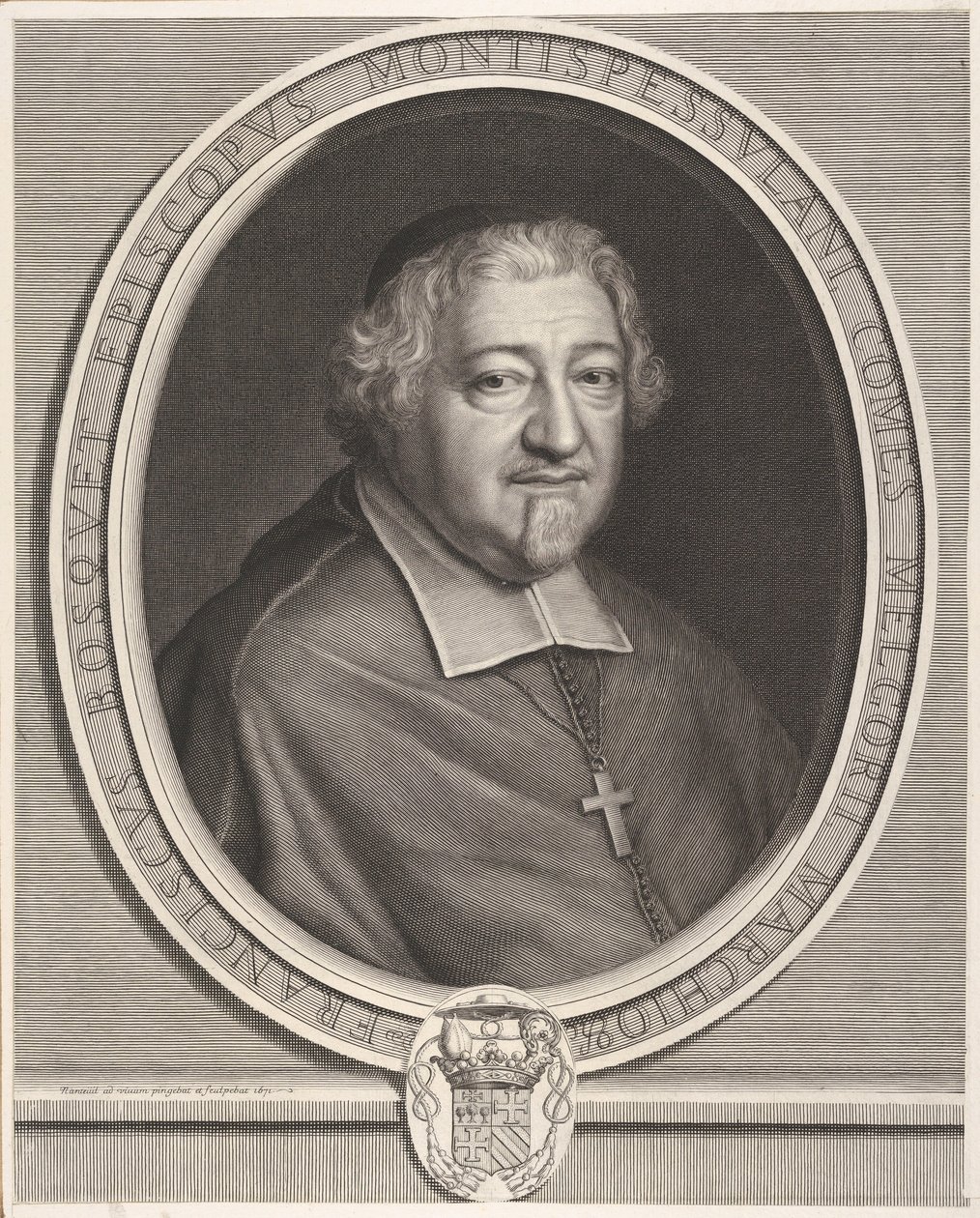 François Bosquet by Robert Nanteuil