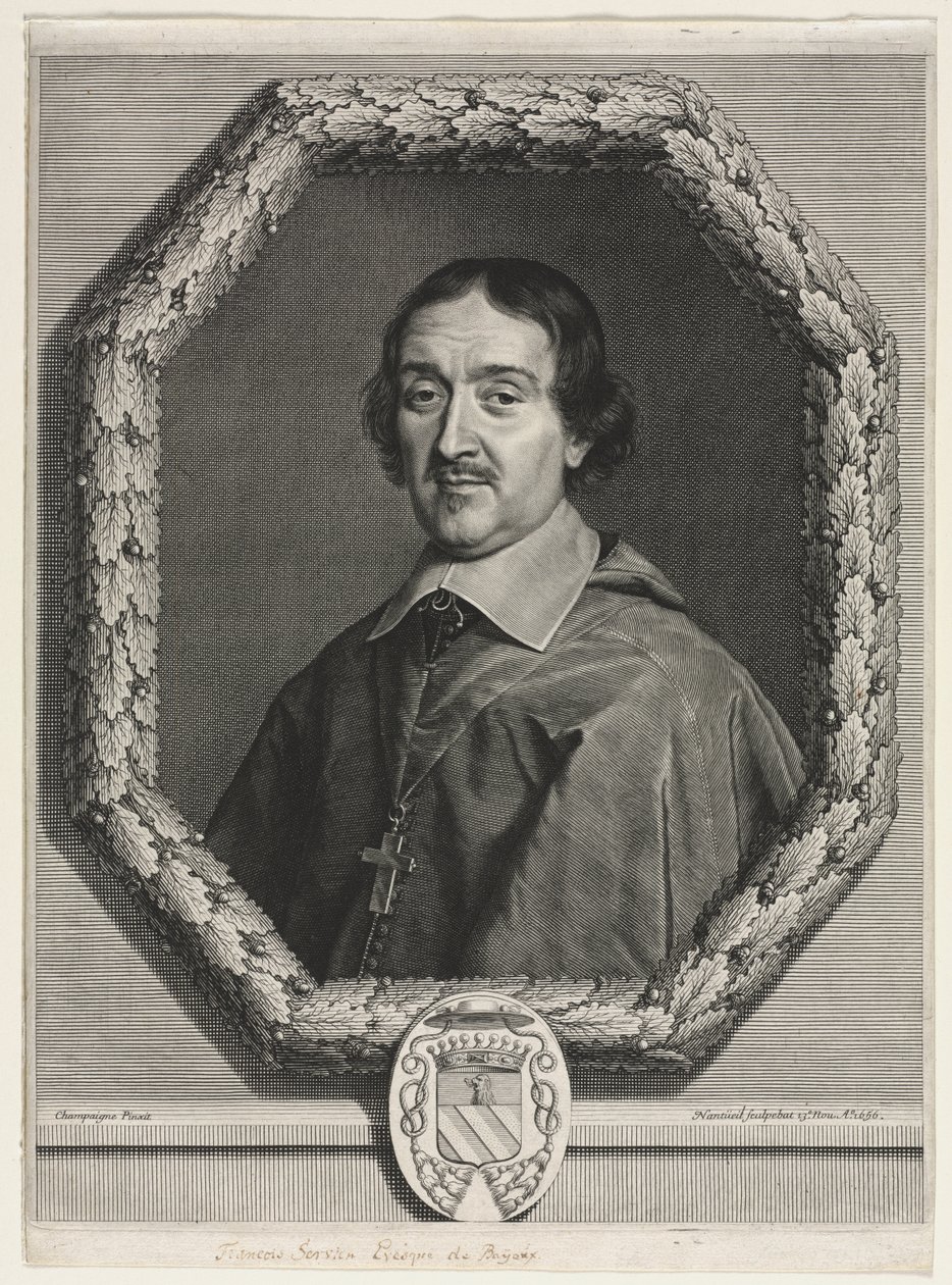 François Servien, Bishop of Bayeux by Robert Nanteuil