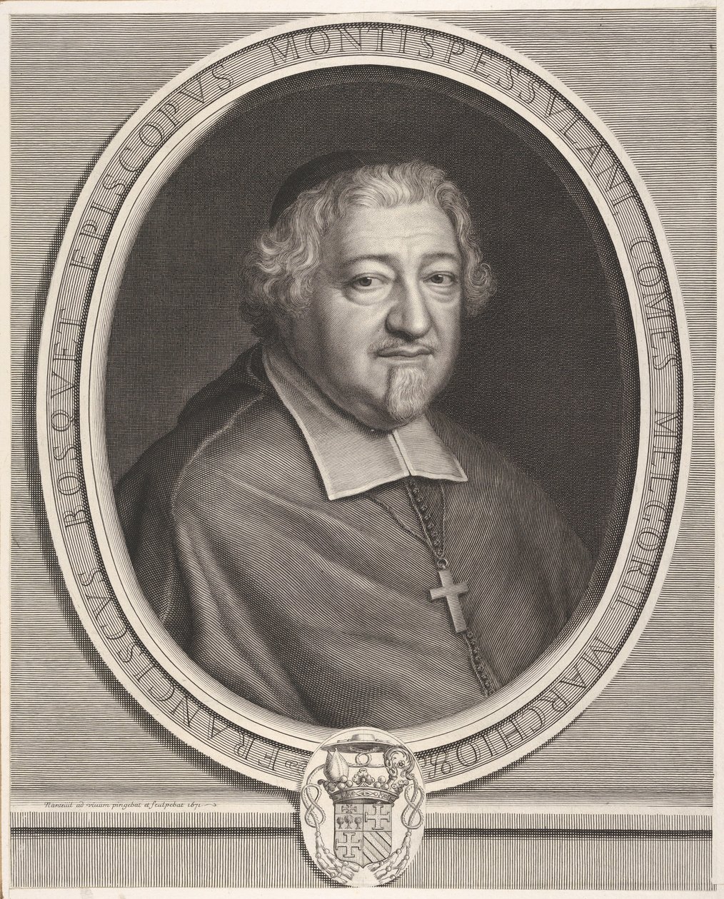 François Bosquet by Robert Nanteuil