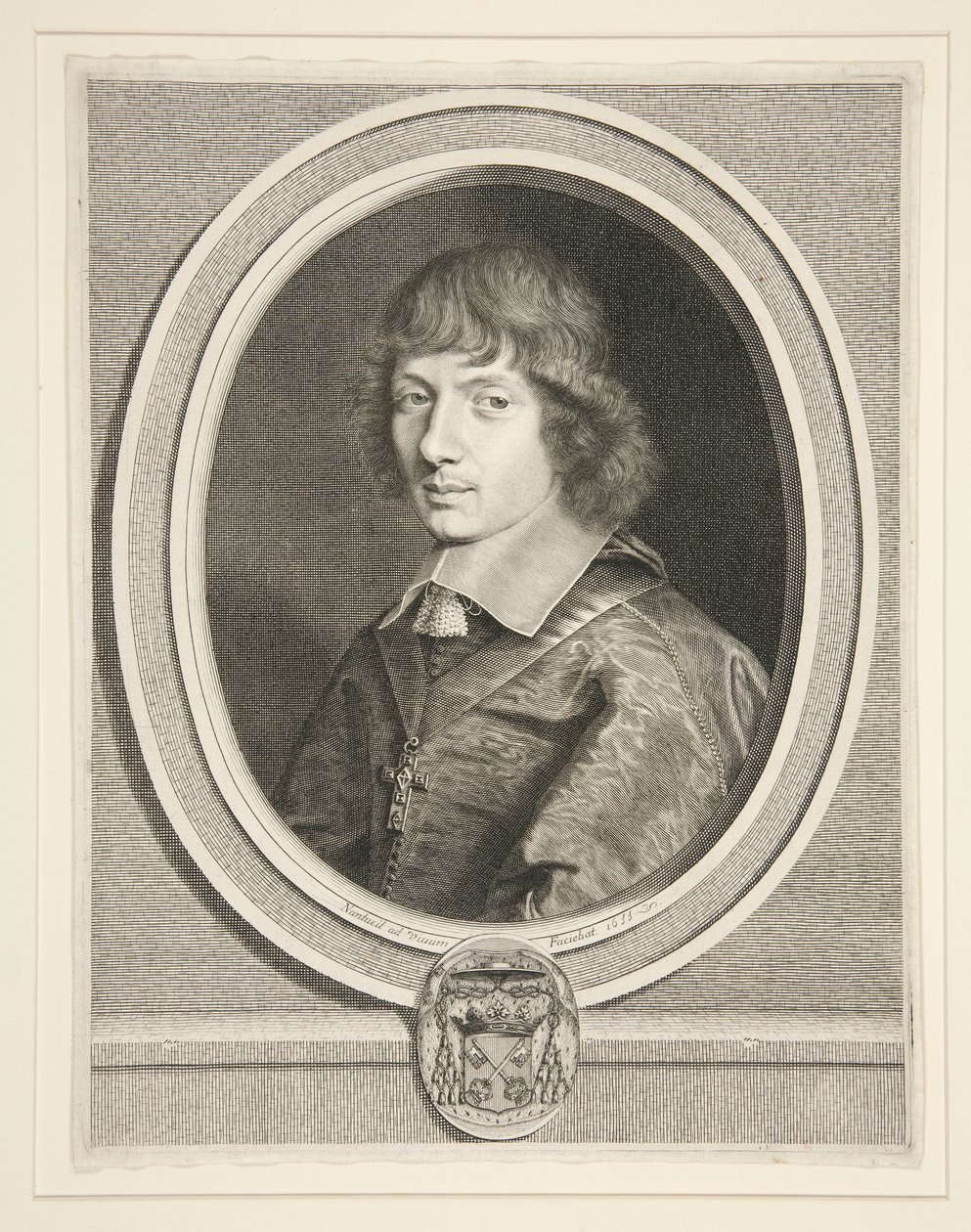 François de Clermont-Tonnerre, Bishop of Noyon (1629-1701) by Robert Nanteuil