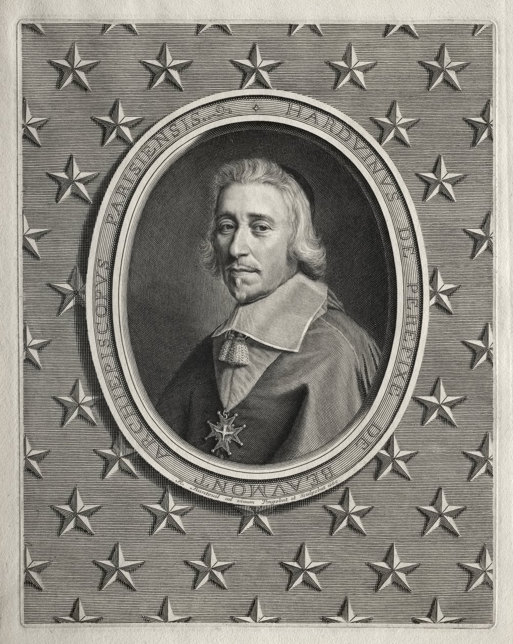 Hardouin de Péréfixe de Beaumont by Robert Nanteuil