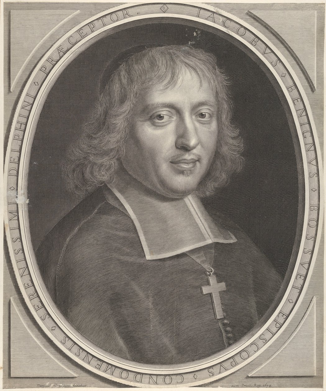 Jacques-Bénigne Bossuet by Robert Nanteuil