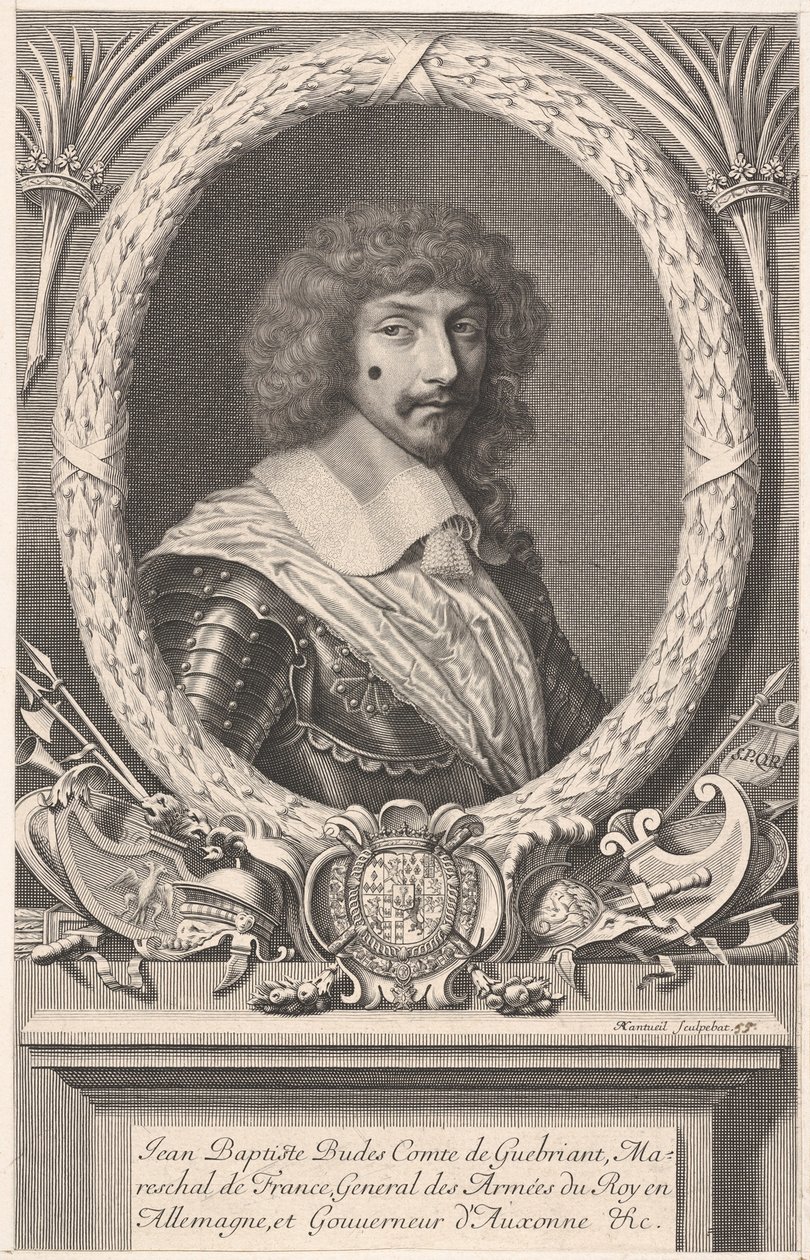 Jean-Baptiste Budes de Guébriant by Robert Nanteuil