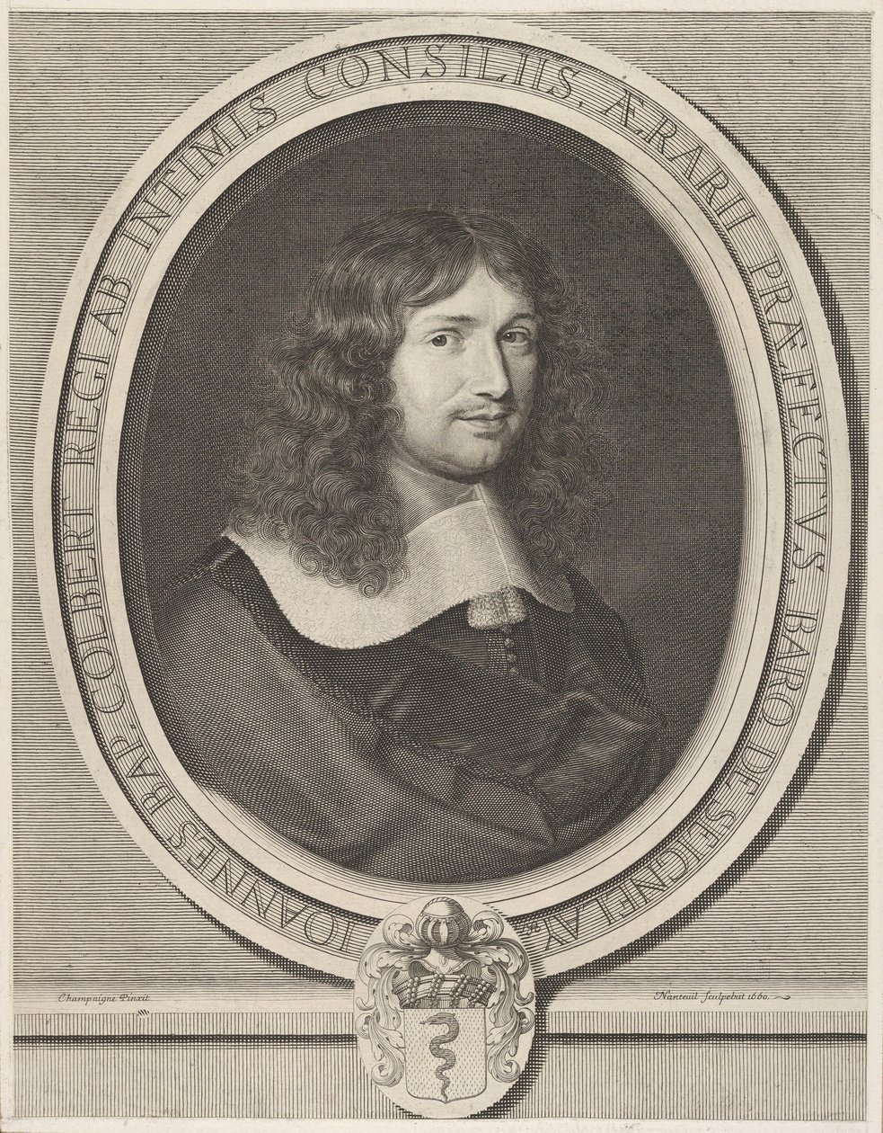 Jean-Baptiste Colbert by Robert Nanteuil