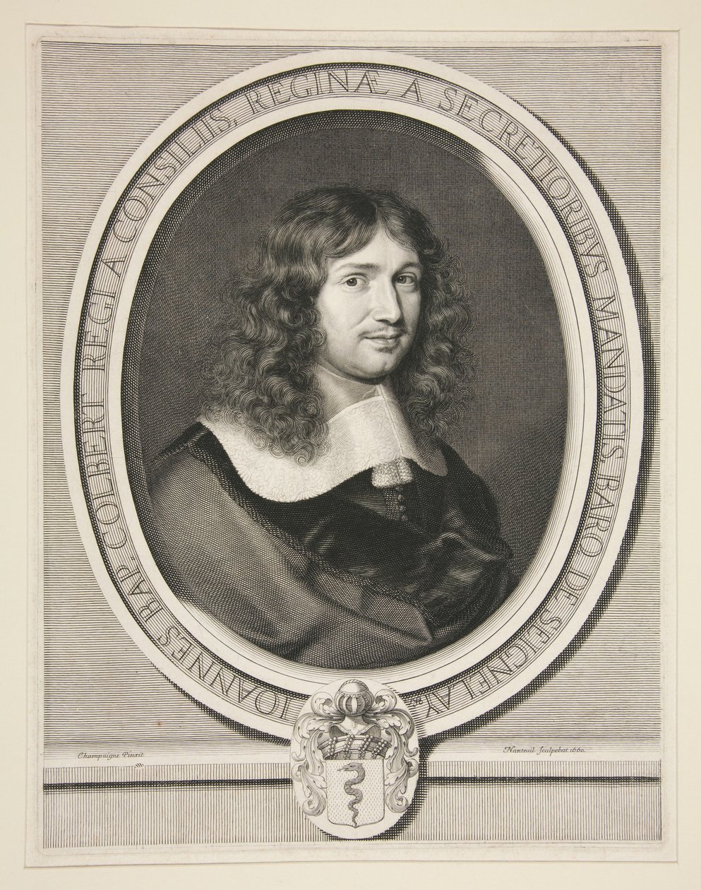 Jean-Baptiste Colbert, General Comptroller of Finances by Robert Nanteuil