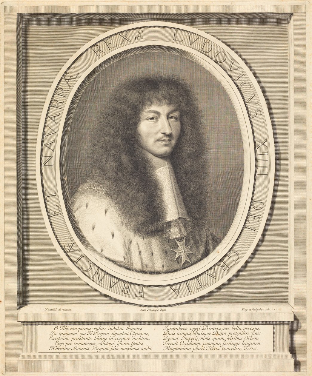 Louis XIV by Robert Nanteuil