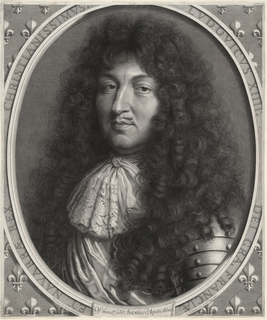 Louis XIV, King of France (1638-1715) by Robert Nanteuil