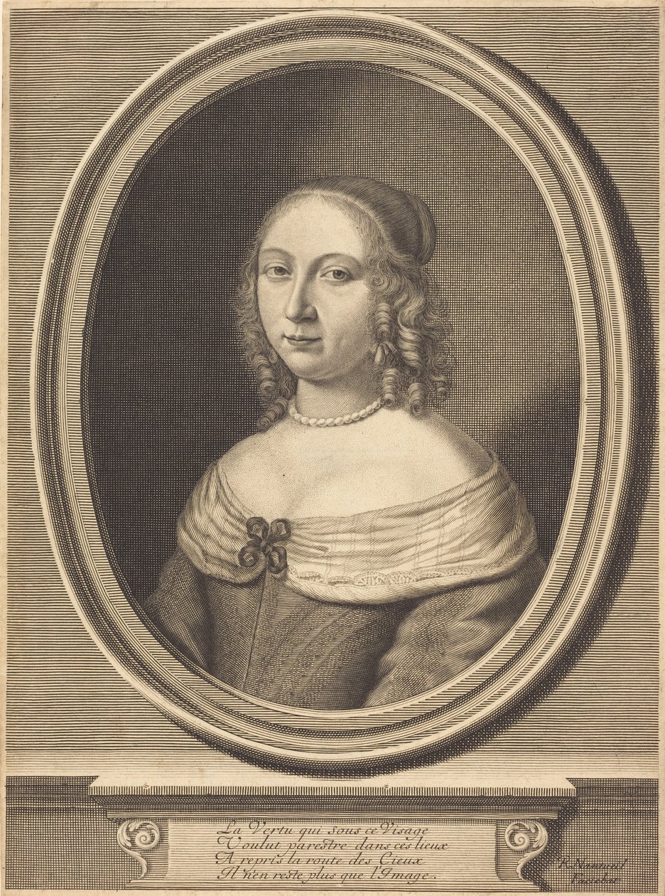 Madame de Gillier by Robert Nanteuil