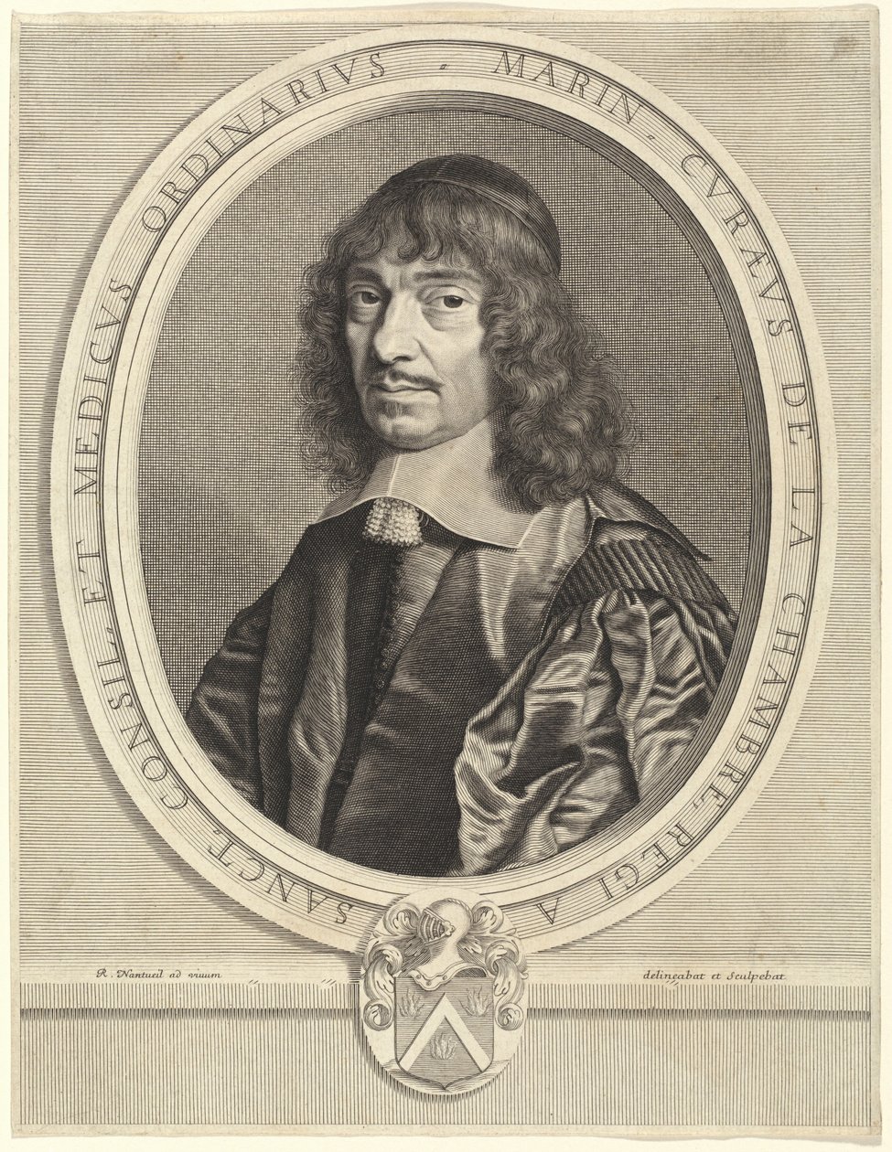 Marin Cureau de la Chambre by Robert Nanteuil