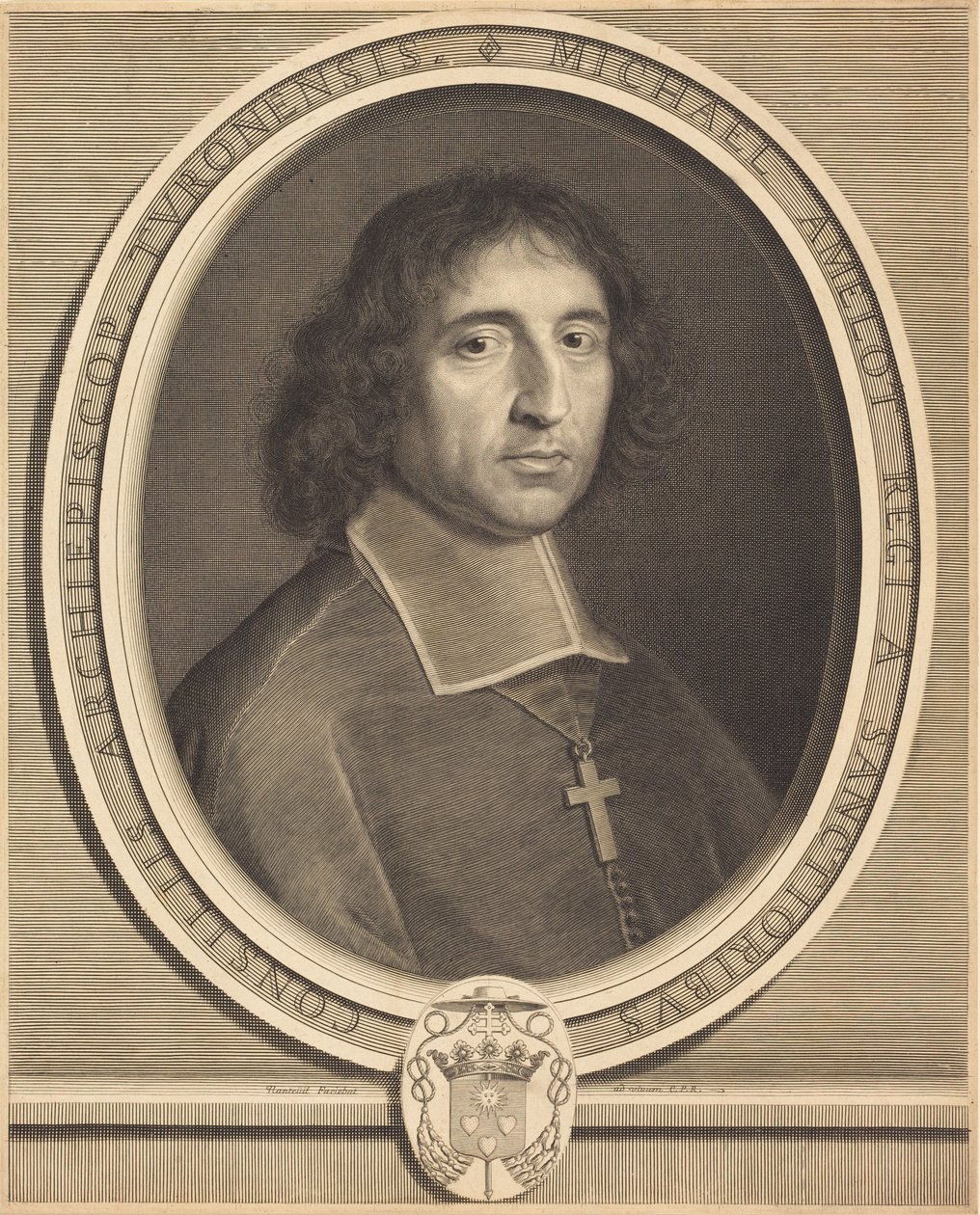 Michel Amelot by Robert Nanteuil