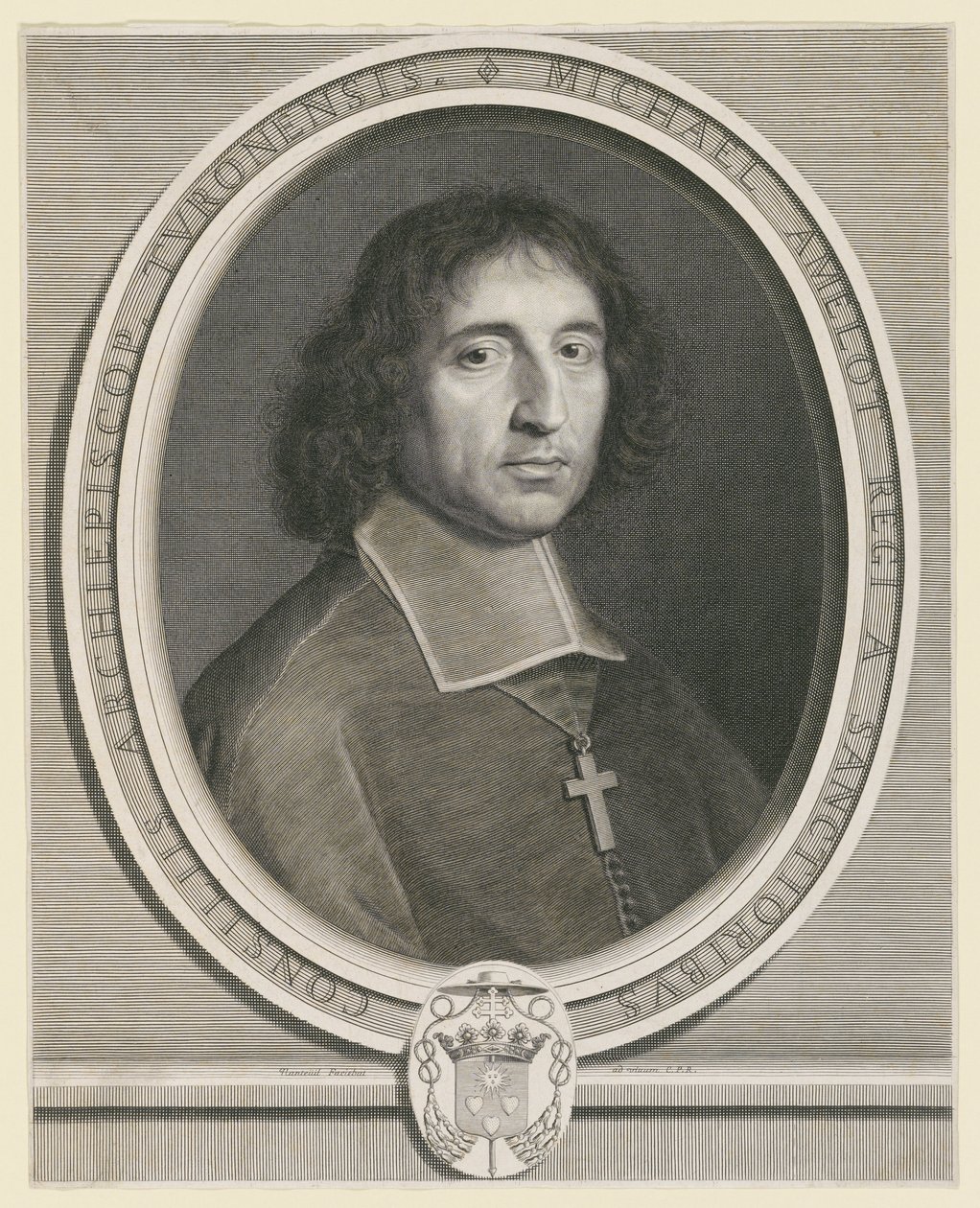 Michel Amelot, Archbishop of Tours by Robert Nanteuil