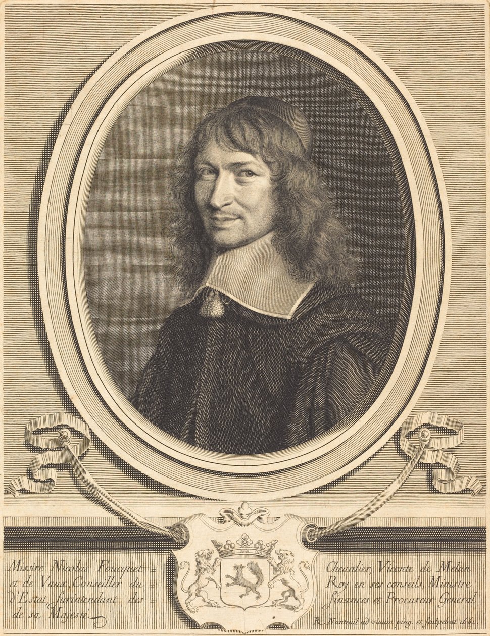 Nicolas Fouquet by Robert Nanteuil