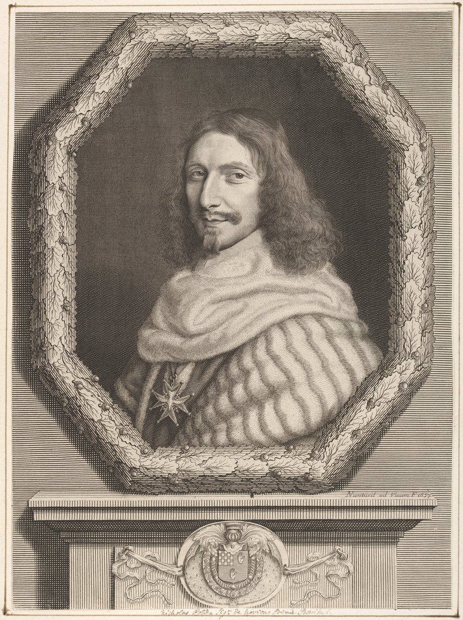 Nicolas Potier de Novion by Robert Nanteuil