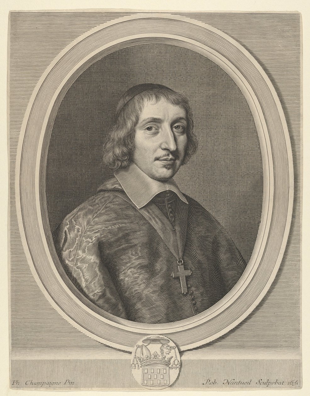 Philibert-Emmanuel de Beaumanoir de Lavardin, 1651 by Robert Nanteuil