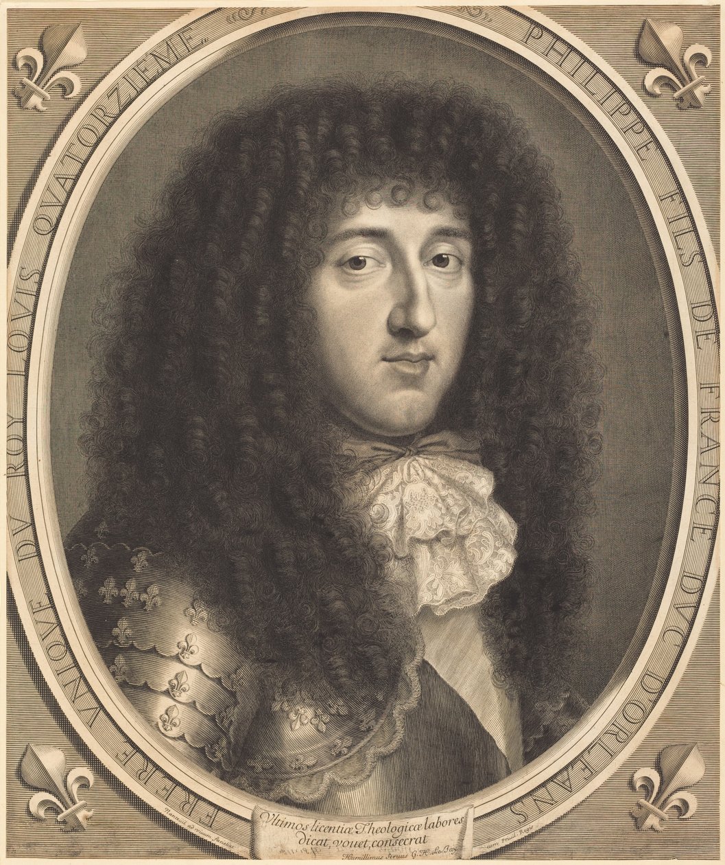 Philippe, Duke of Orléans by Robert Nanteuil