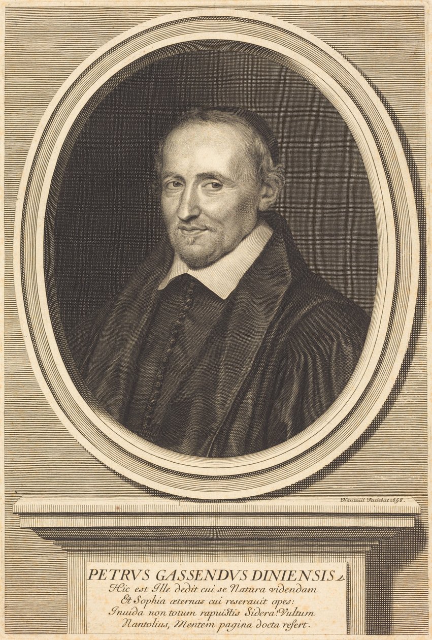 Pierre Gassendi by Robert Nanteuil