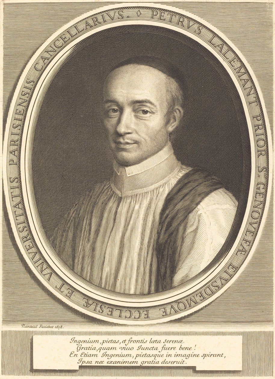 Pierre Lallemant by Robert Nanteuil