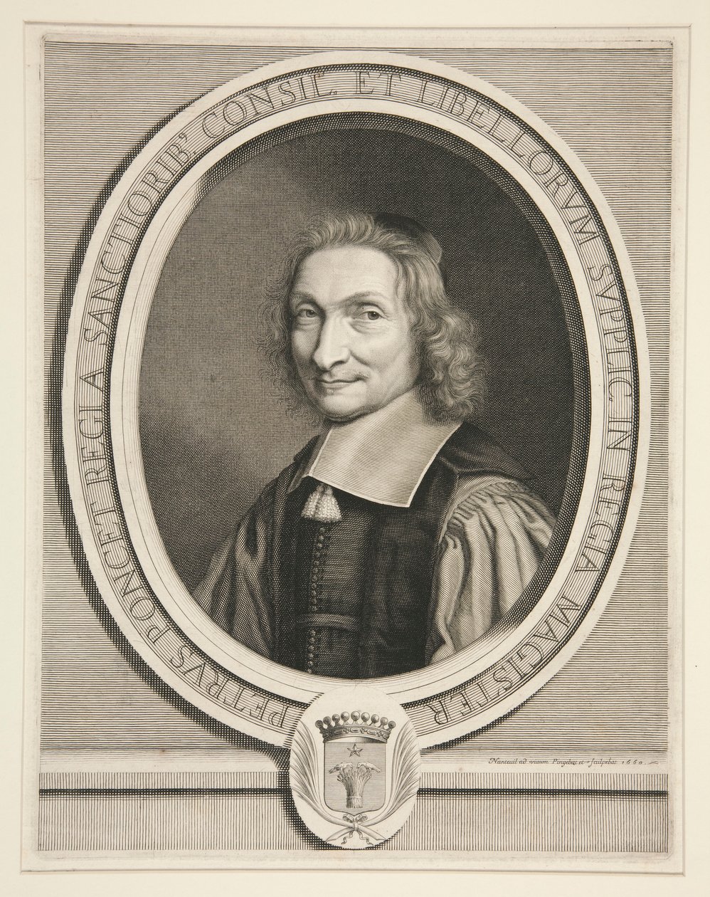 Pierre Poncet de la Riviere, Master of Requests, then Counselor by Robert Nanteuil