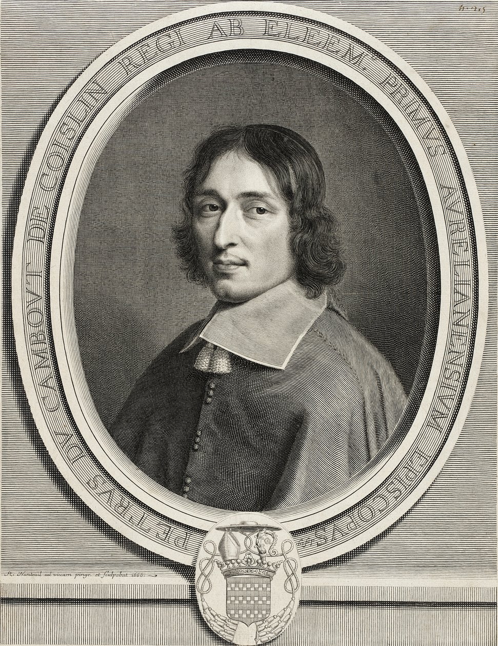 Pierre de Cambout, Cardinal de Coislin by Robert Nanteuil