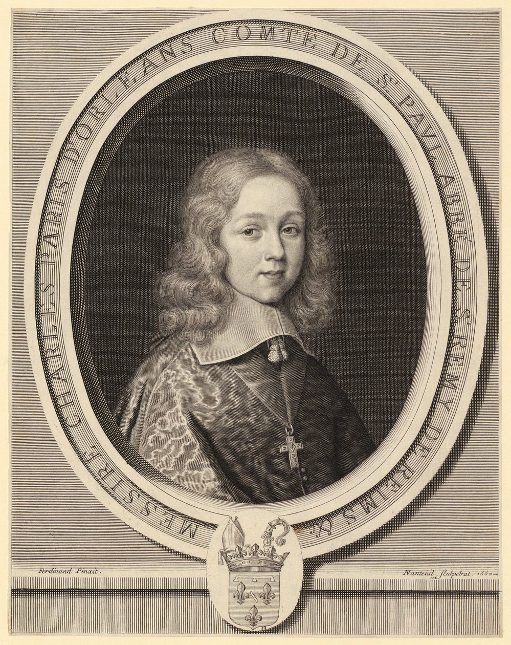 Portrait of Charles-Paris d