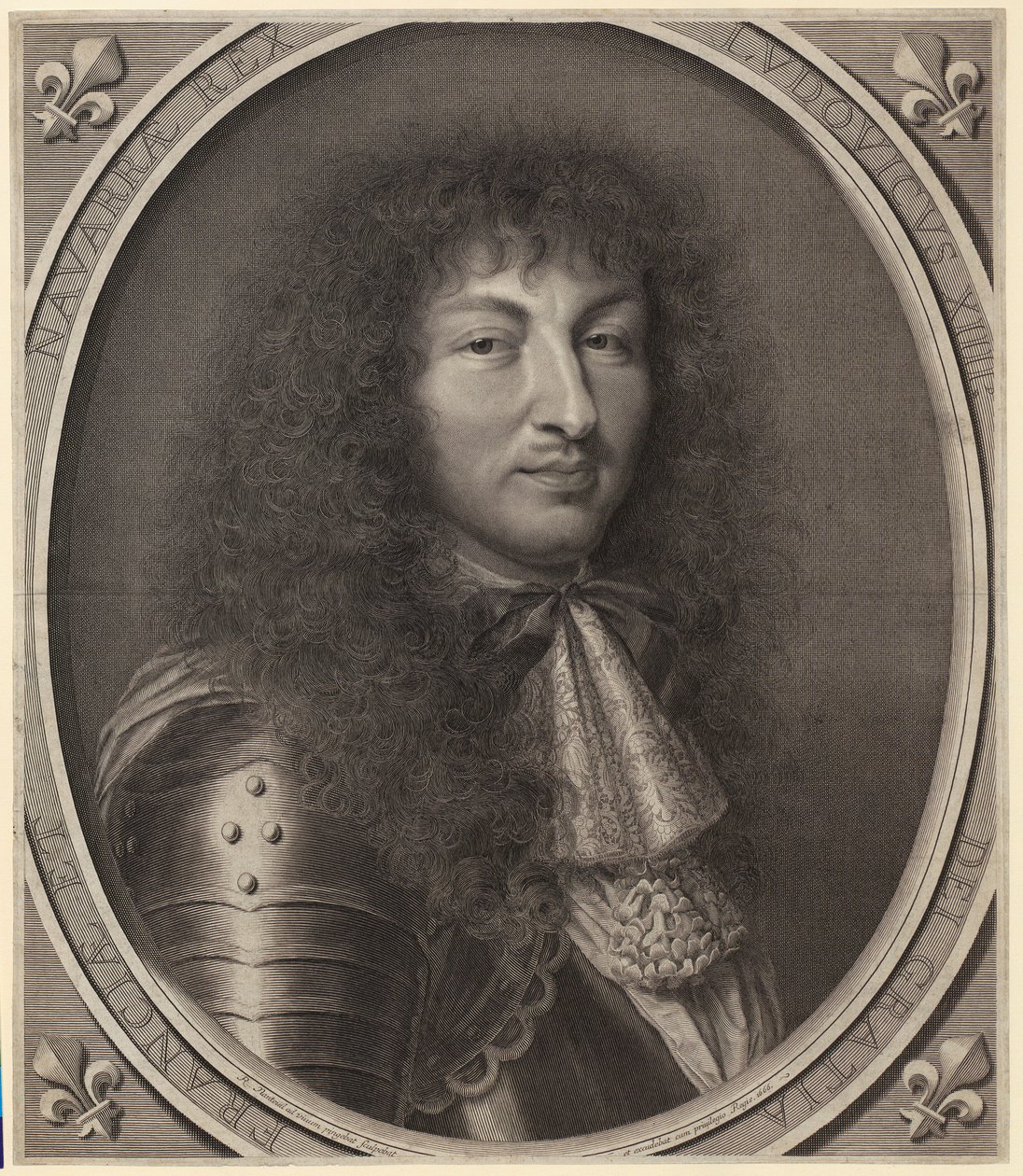 Portrait of Louis XIV by Robert Nanteuil