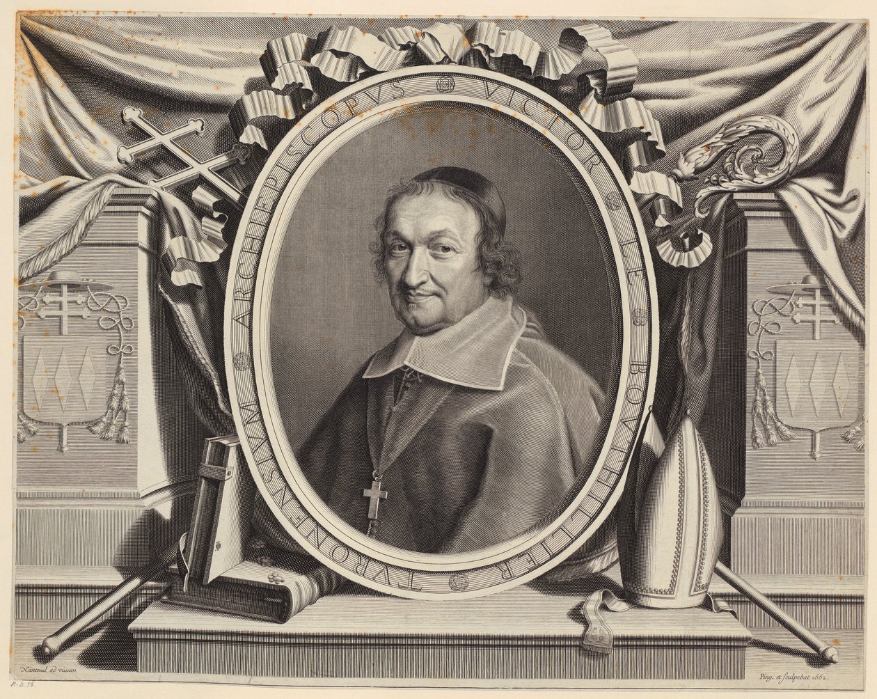 Portrait of Victor Bouthillier by Robert Nanteuil