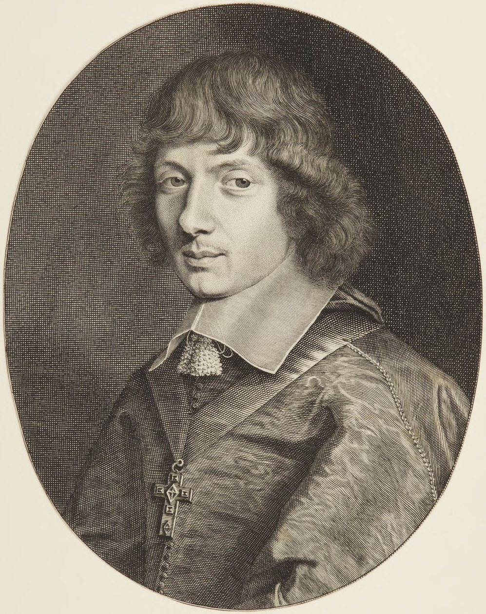 Portrait of Francois de Clairmont Tonnerre by Robert Nanteuil