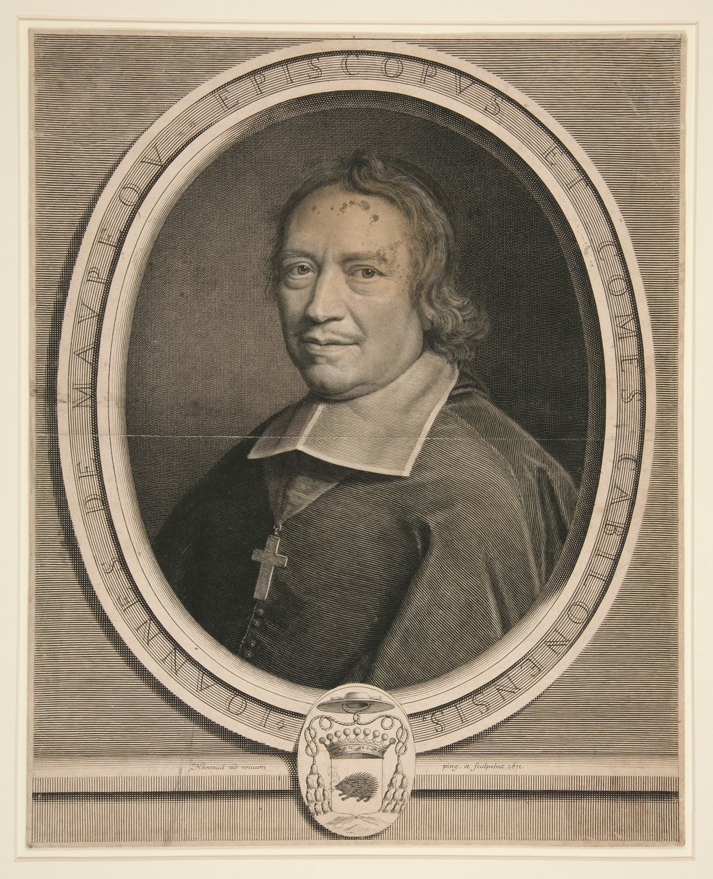 Portrait of Jean de Maupeou, Bishop and Count of Chalons-sur-Saone