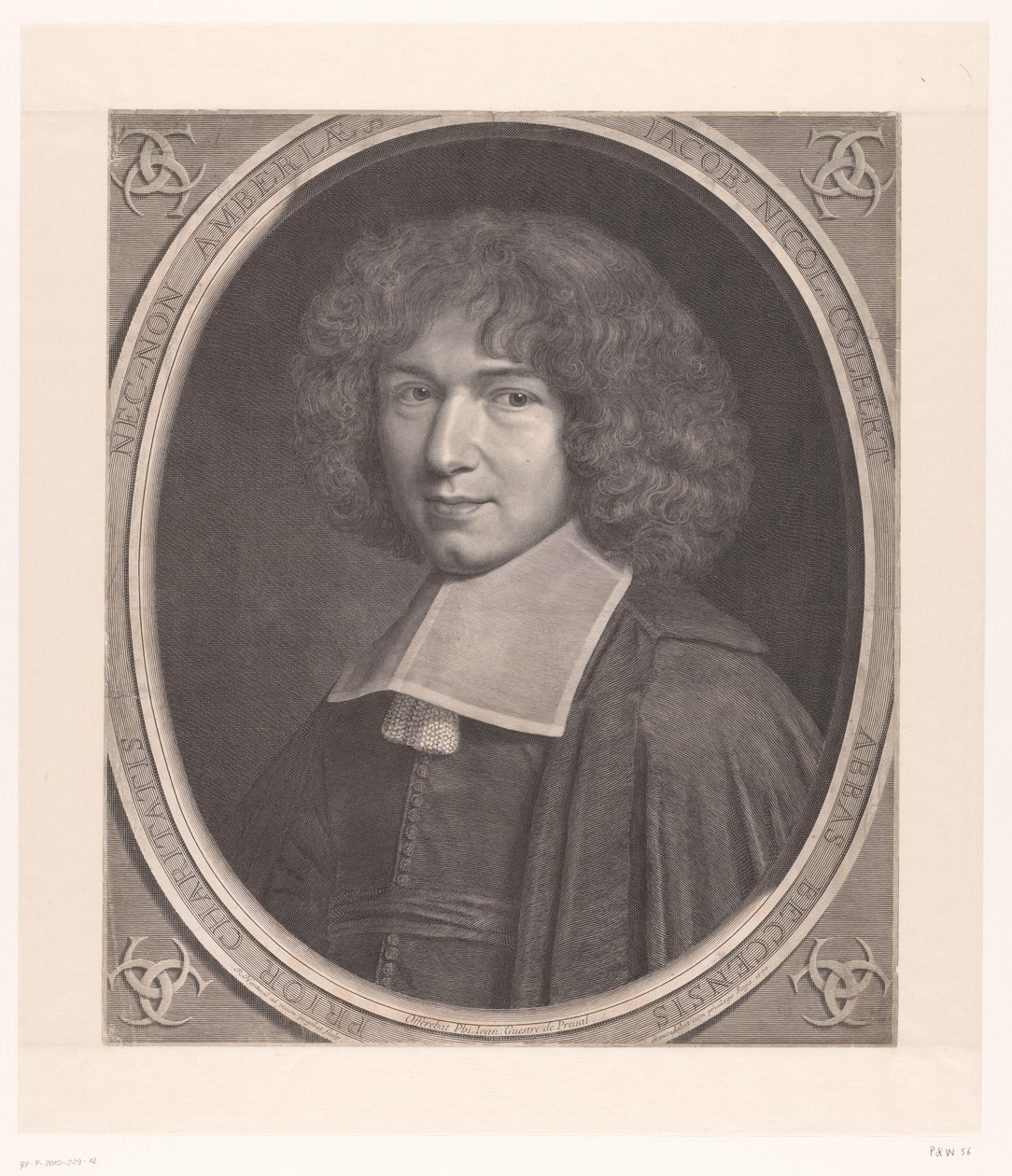 Portrait of Jacques-Nicolas Colbert by Robert Nanteuil