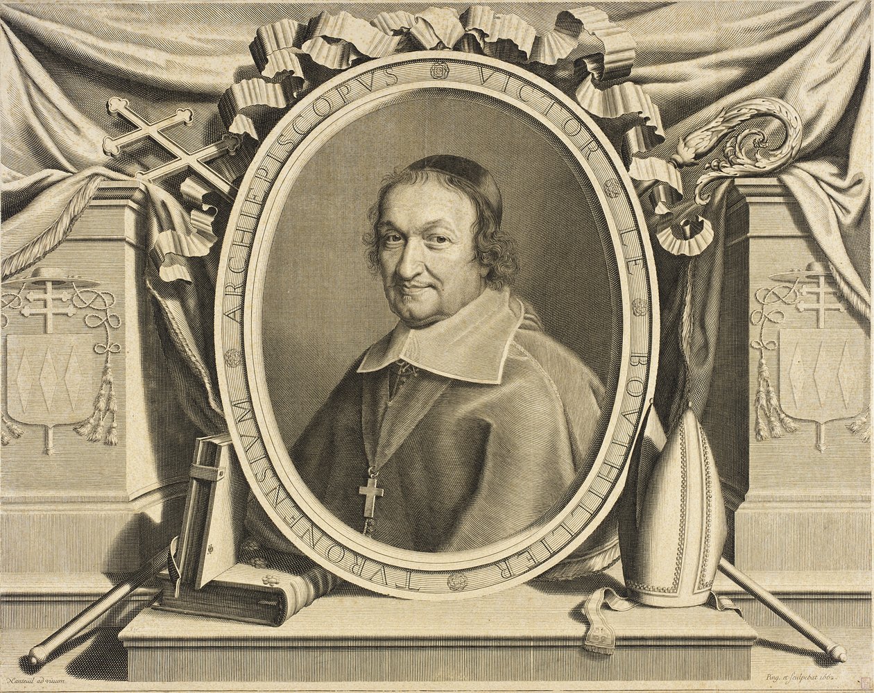 Victor Bouthillier, Archbishop of Tours by Robert Nanteuil