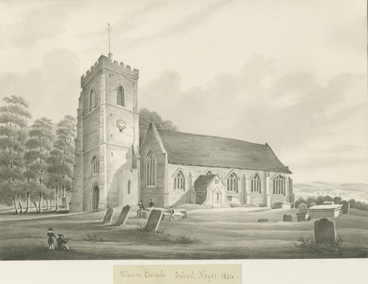 Kinver Church by Robert Noyes