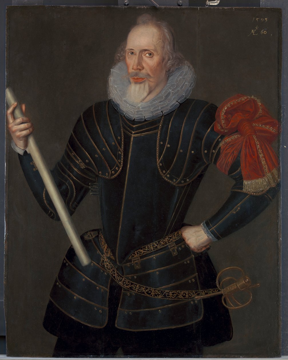 Portrait of a Man, possibly Thomas Howard, third Viscount Bindon (ca. 1539–1611) by Robert Peake the elder