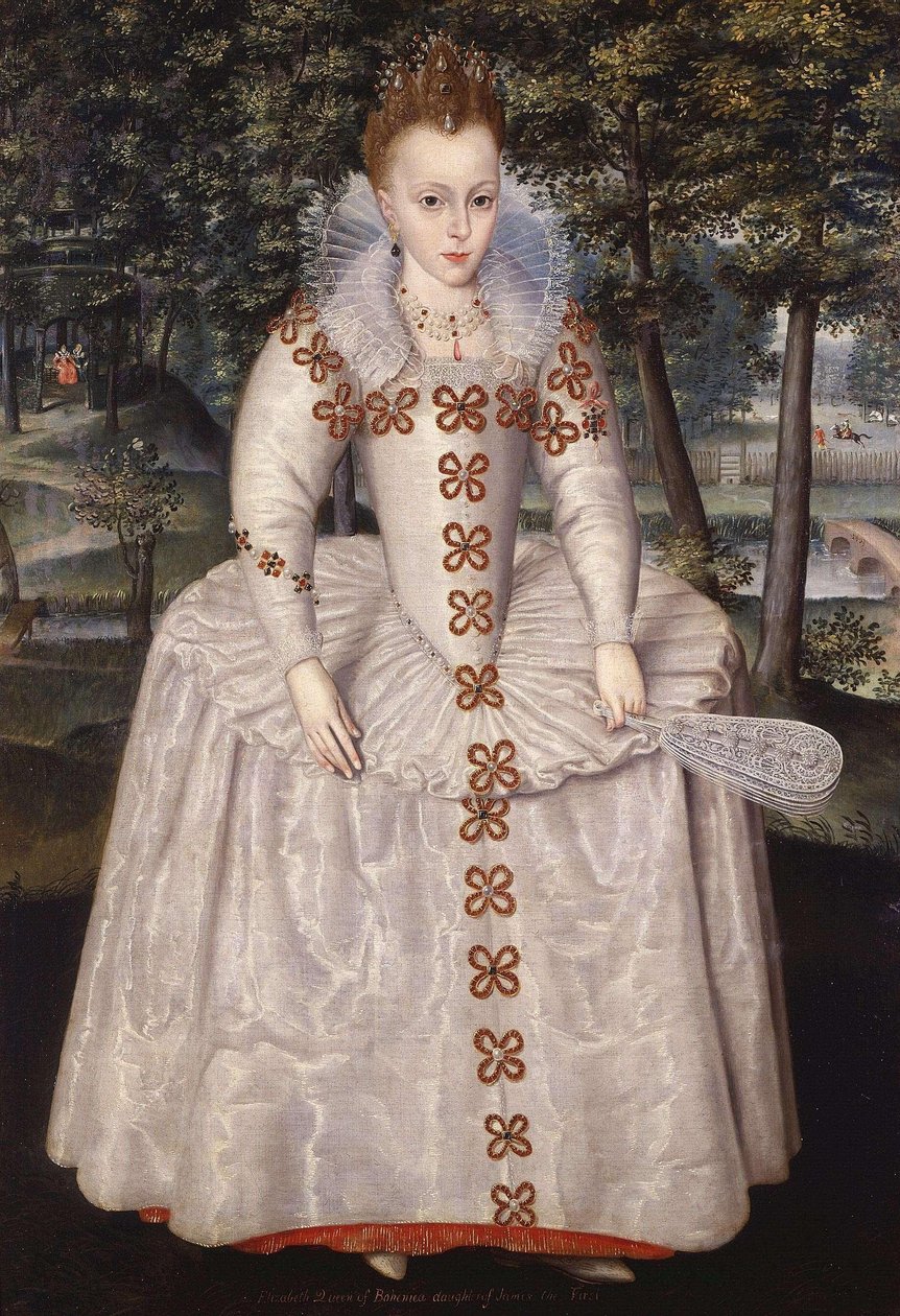 Princess Elizabeth, Aged Seven by Robert Peake the elder