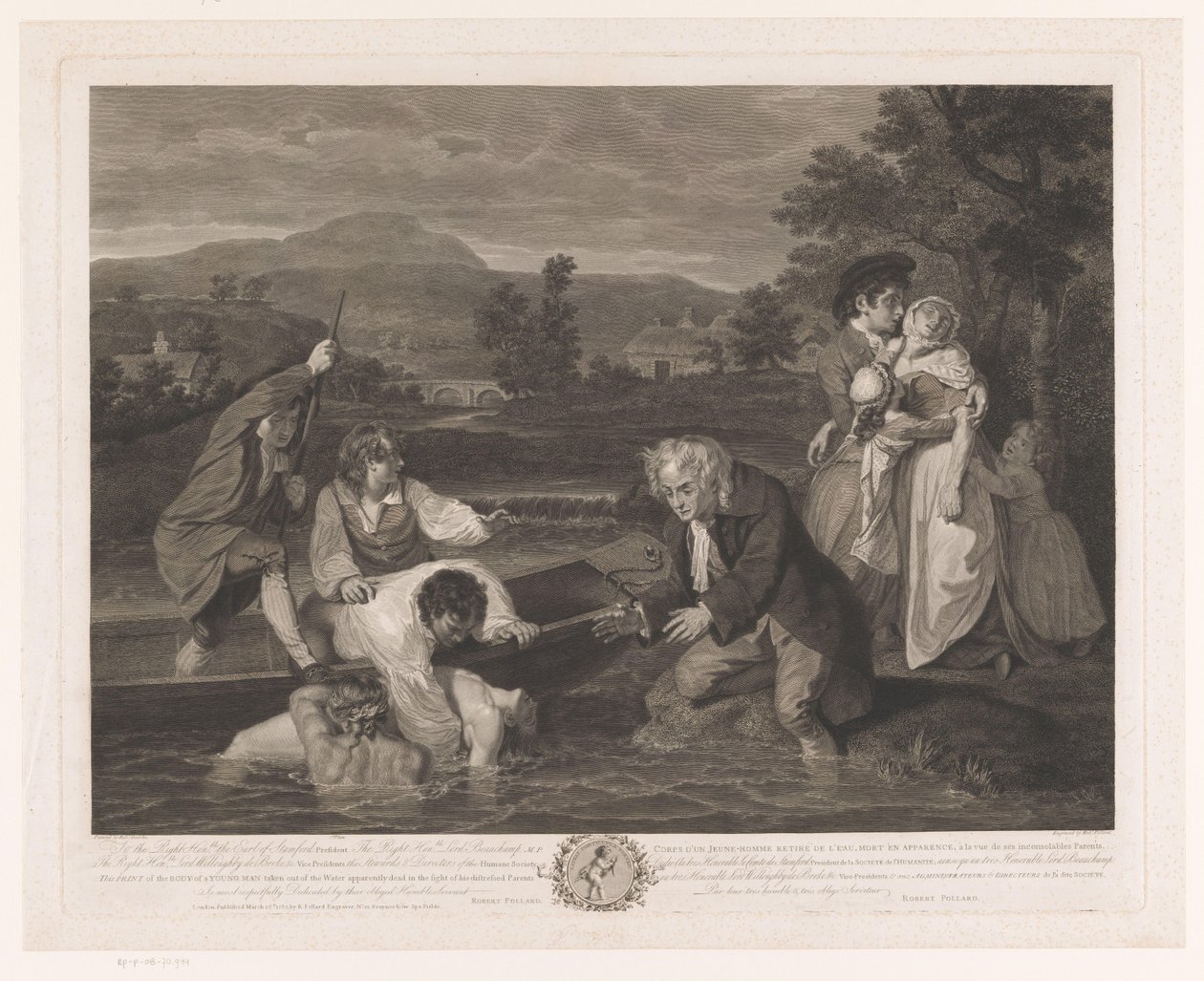 Body of a Young Man Taken Out of a River by Robert Pollard (I)