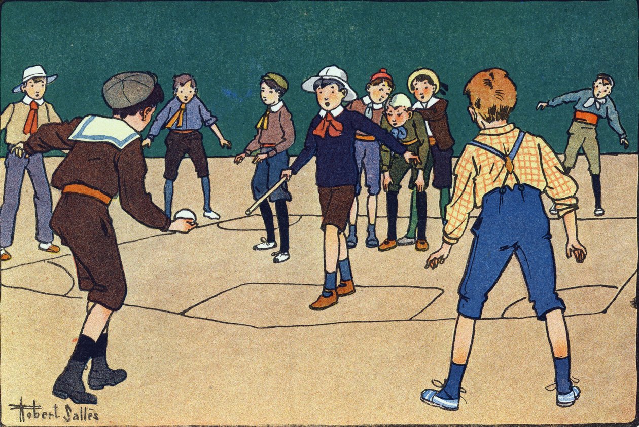 Theque (Team Game with Ball and Stick) by Robert Salles