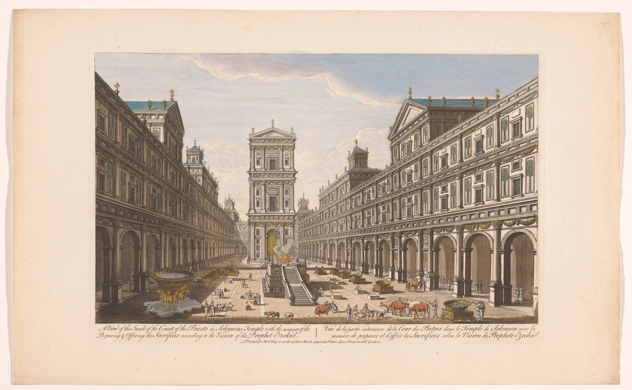 View of the Courtyard of Solomon