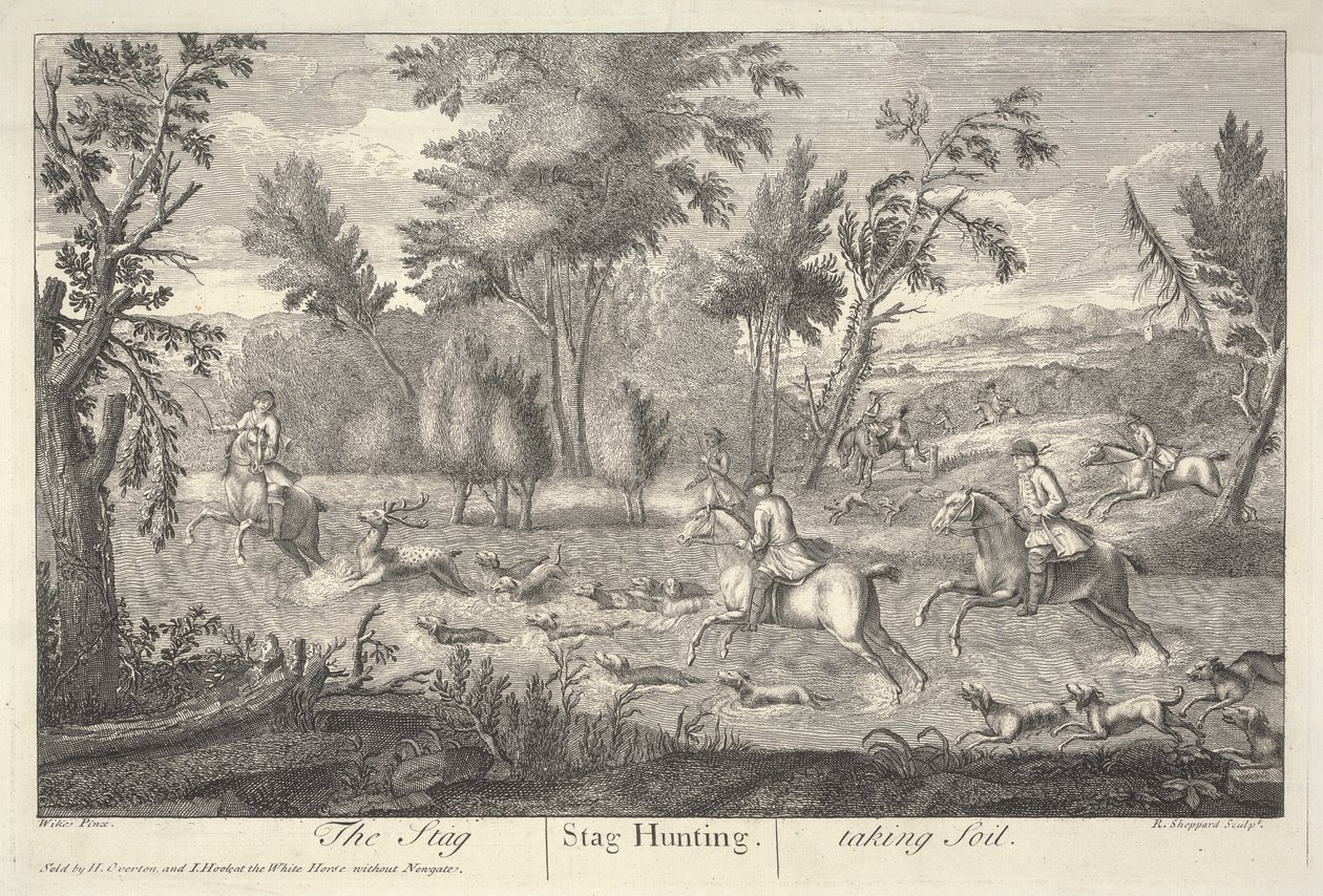The Stag Taking Soil by Robert Sheppard