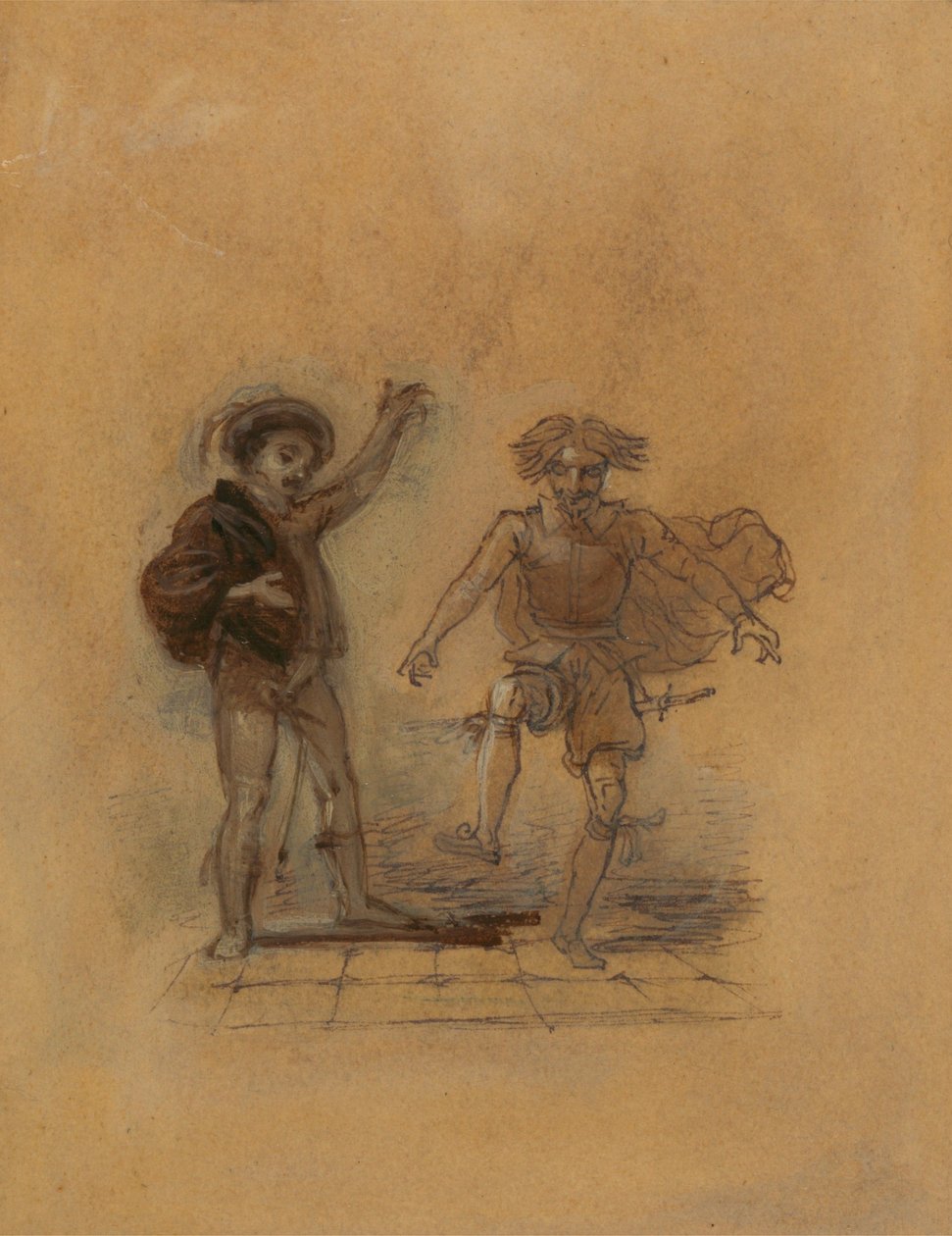 Malvolio Dancing by Robert Smirke: Buy fine art print