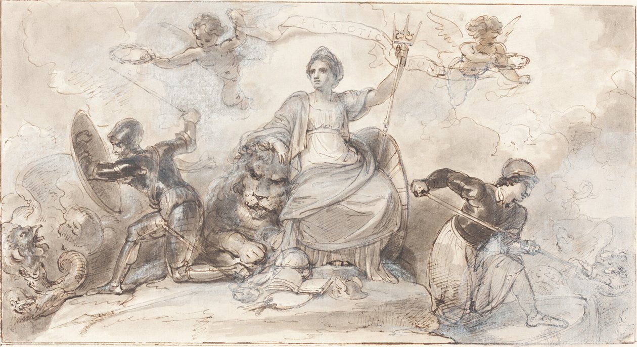 Patriotic Fund by Robert Smirke