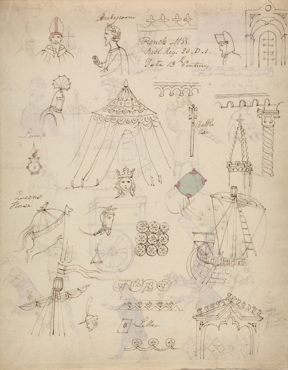 Studies From a French MSS Bible Registry by Robert Smirke