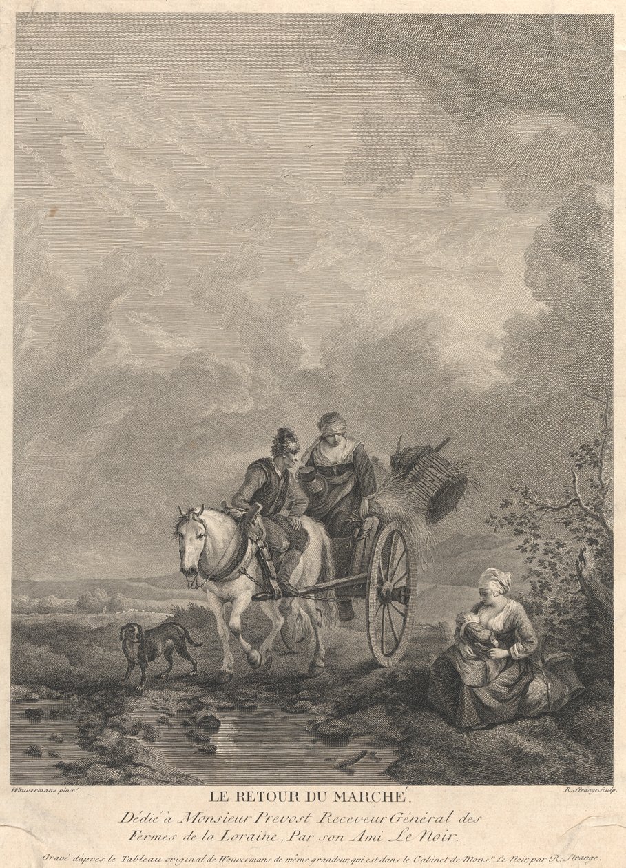 The Return from the Market by Robert Strange