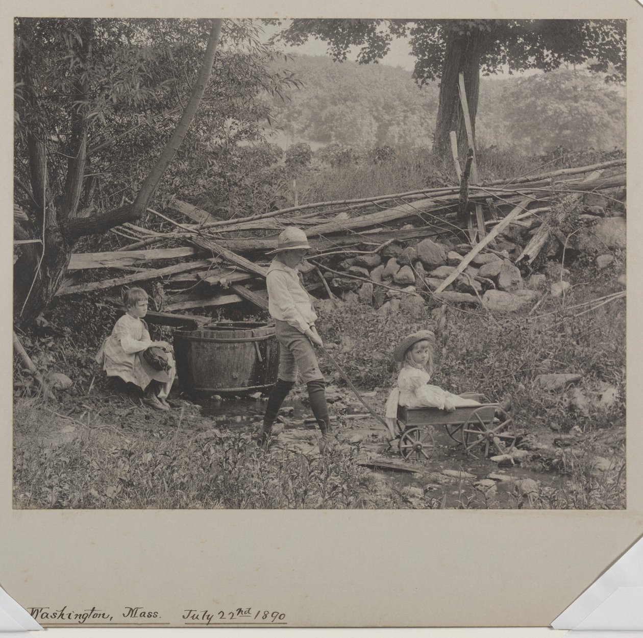 Mount Washington, Massachusetts, July 22, 1890 by Robert Stuart Redfield