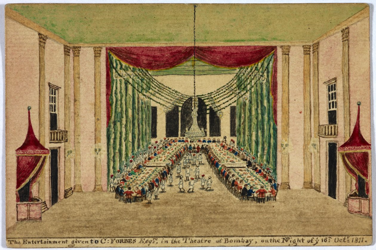 The entertainment given to C. Forbes esquire in the theatre in Bombay on the night of 16th October 1811 by Robert Temple