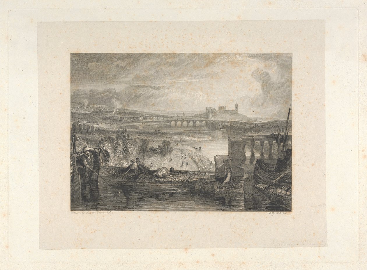 Lancaster from the Aqueduct Bridge by Robert Wallis