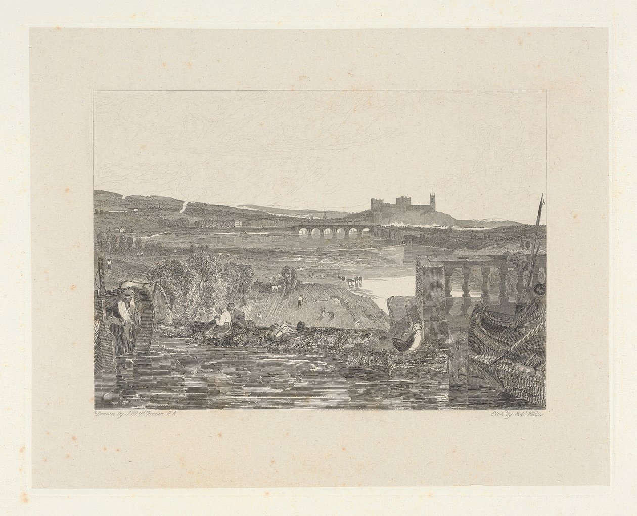 Lancaster from the Aqueduct Bridge by Robert Wallis